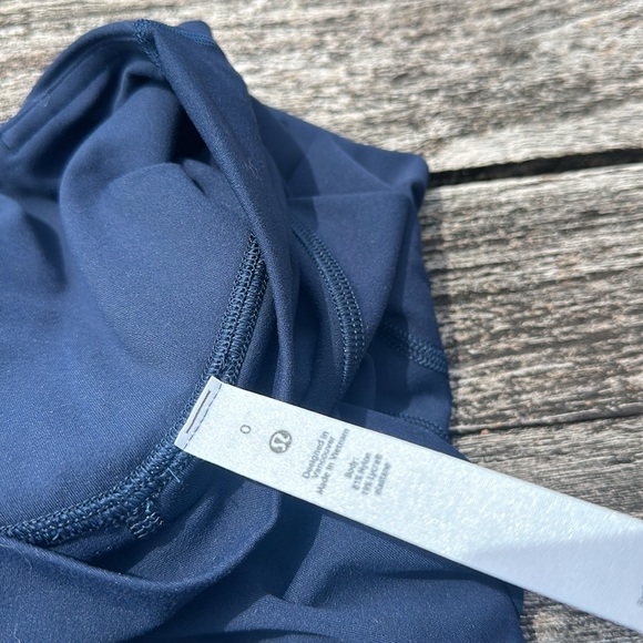 Lululemon Align High-Rise Mini-Flared Pant 32" True Navy size 0 NWOT - Picture 6 of 7